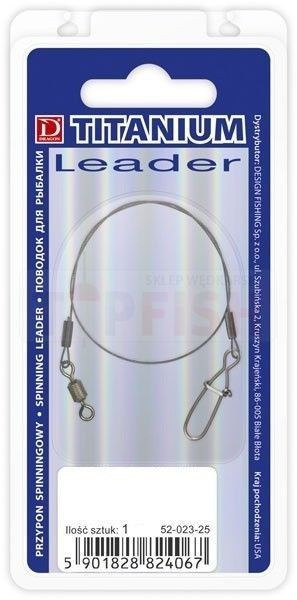 Dragon Przypon Titanium Braid 1x7 Classic 9kg-15cm-1szt