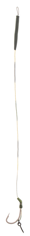 Przypon Karpiowy Mikado - SLIP D-RIG 23cm/25lbs - hak: 2 - op.2szt. 