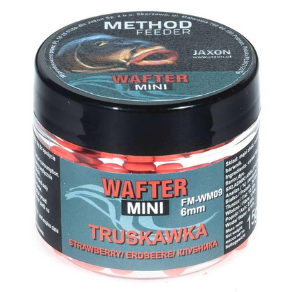 Jaxon Wafter Mini Method Feeder Truskawka - 15g / 6mm