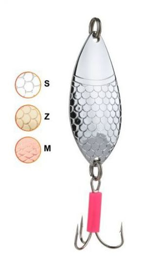 Mikado Spoon Alga 0-10g-4.4cm- Silver