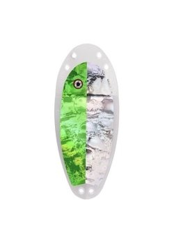 Flasher VK-SALMON 8" - 20 cm UV/green/silver