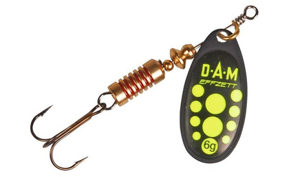 DAM - Spinner EFFZETT Black Yellow 1 / 3g