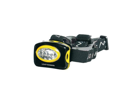 Jaxon Oval Led Headlamp - 5 LED / 3xAAA 1,5V