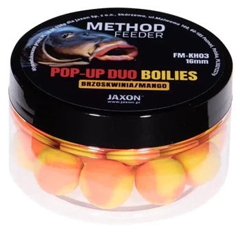 Pop-Up Duo-Boilies Method Feeder Peach/Mango 40g 16mm
