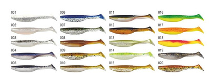 Konger Slim Shad 7,5cm - Kolor 002 - 5szt