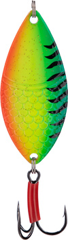 Mikado Blinker - ALGA Nr. 1/12g/5,2cm - FIRETIGER - 1 Packung.