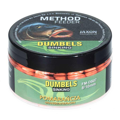 Jaxon Dumbels Sinking Method Feeder Pomarańcza - 50g - 8/10mm