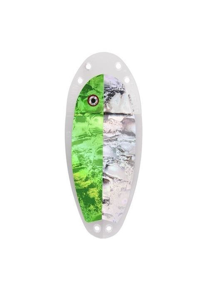 Flasher VK-SALMON  8" - 20 cm UV/green/silver