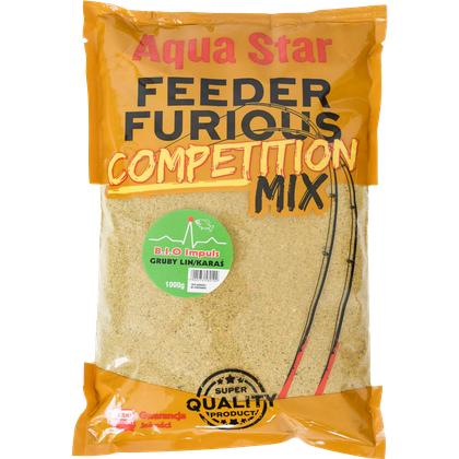 Zanęta Aqua Star Feeder Furious B.I.O. Gruby Lin/Karaś 1kg