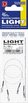 Dragon Leader 1x19 Surfstrand LIGHT 5kg-15cm-2pcs.