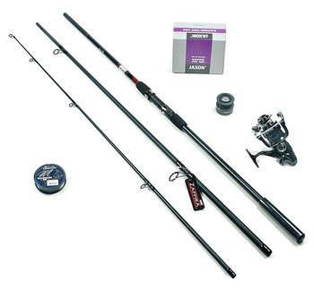 Karpfenangel-Set – Jaxon Tenesa Rute 3,3 m, Satori Carp FRT 400 Rolle