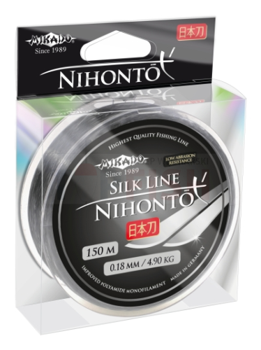 Mikado Line Nihonto Silk Line 0.10mm - 150m - 1.95kg