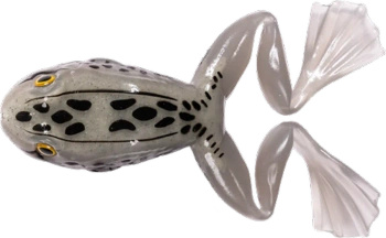 LIVE TARGET Freestyle Frog/Frog 2.0 Grey/White 5 cm - 1 pc. Floating