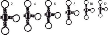 Jaxon Triple Cross Swivel - 6 / 25kg / 10x
