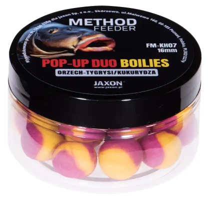 Pop-Up Duo-Boilies Method Feederbälle Erdmandel/Mais 40g 16mm
