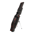 Mikado Pokrowiec Wędkarski 3 Komorowy 150cm - Usztywniany - Szary