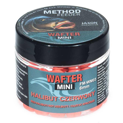 Jaxon Wafter Mini Method Feeder Halibut Czerwony - 15g / 6mm