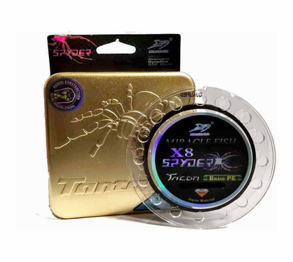 MF Plecionka Spyder 8X 0,12mm - 18,8kg - 125m