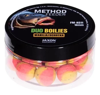 Kulki Duo-Boilies Method Feeder Wanilia/Ochotka 40g 16mm