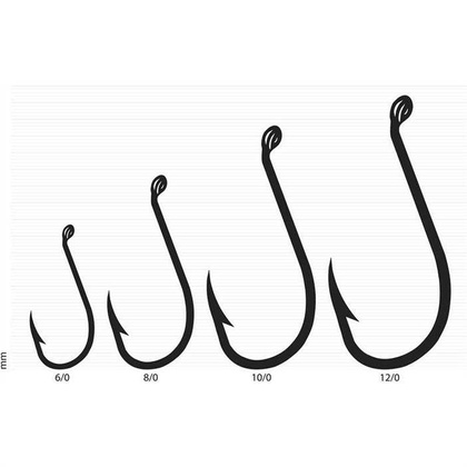 Konger Dread Cat® Haczyk Sumowy Bust Hook 10/0 - 3szt