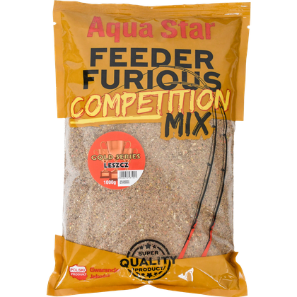Zanęta Aqua Star Feeder Furious GOLD SERIES Leszcz 1kg