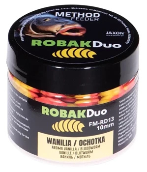 Worm Duo Vanilla/Bloodworm 25g 10mm