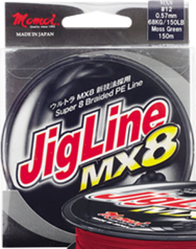 MOMOI Braid JigLine MX8 0.10mm-6kg-150m