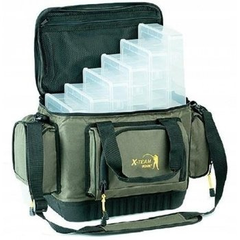 Jaxon Torba Wędkarska + 6 Pudełek UJ-XTX08 - 47/30/27cm