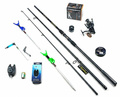 Zestaw Wędkarski Karp - Jaxon Wędka Tenesa 3,6m, Kołowrotek Karpiowy, Podpórki