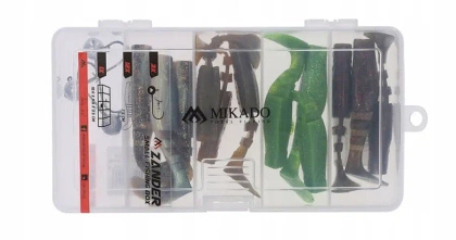 Mikado Zestaw 12 przynęt Fishunter Sandacz 7.5cm