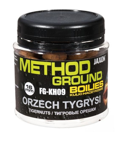 Jaxon Kulki Haczykowe Method Ground Orzech Tygrysi - 100g / 16mm