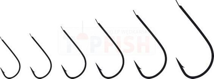 Jaxon Sumato Hooks Sode - 12 / Gun Black / 10x