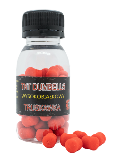 DUMBELLS Sinking AQUA STAR 8 mm - Erdbeere