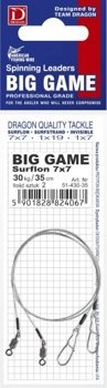 Dragon Leader Fluorocarbon BIGGAME 25kg-15cm-2pcs.