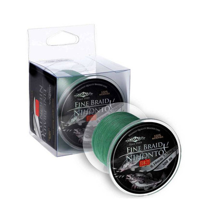 Mikado Plecionka Nihonto Fine Braid 0,10mm-300m - Zielona