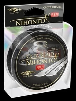 Mikado Braid Nihonto Octa Braid 0,08mm - 150m - Black
