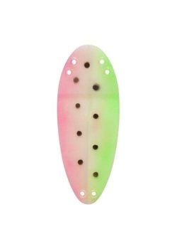 Flasher VK-SALMON 6" - 15 cm GLOW/watermelon