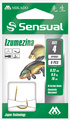 Przypony Wiązane - SENSUAL - IZUMEZINA nr 10 G / żyłka: 0.18mm/70cm - op.8szt.