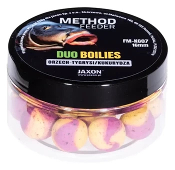 Kulki Duo-Boilies Method Feeder Orzech-Tygrysi/Kukurydza 40g 16mm