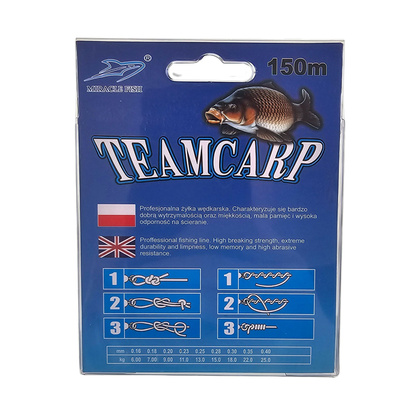 Japońska Żyłka Team Carp 0,35mm - 14.6kg - 150m