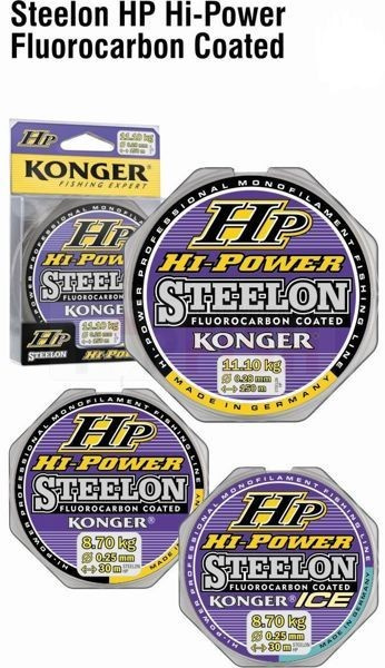 Konger Żyłka Hi Power Fluorocarbon Coated Ice 0,18mm-50m