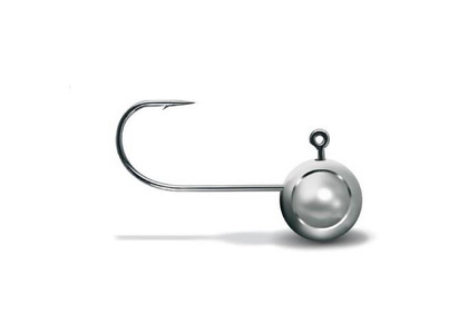 Jaxon Jig Heads Black Nickel Micro - 6 / 1,0g / 10x