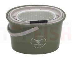 Mikado Live Bait Box Oval ABM 325 (31 x 22 x 22 cm)
