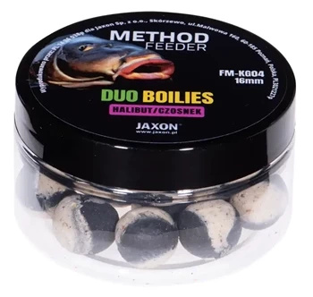 Kulki Duo-Boilies Method Feeder Halibut/Czosnek 40g 16mm