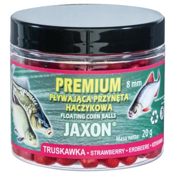 Jaxon Corn Balls Bait-Strawberry - 20g / 8mm