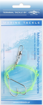 Mikado Set Sea - Simple Boom Rig 0.60mm - Hook 1/0