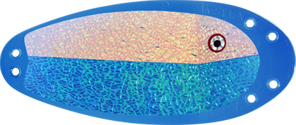 Flasher VK-SALMON  8" - 20 cm BLUE/rainbow/pearl