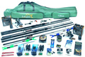 Karpfenset - Jaxon 2x Tenesa 3.3m, 2x MF IFR6000 Rollen, Stützen