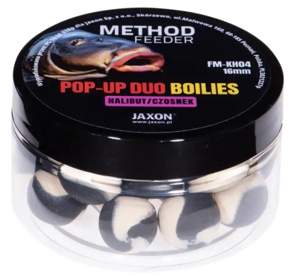 Pop-Up Duo-Boilies Method Feeder Halibut/Garlic 40g 16mm