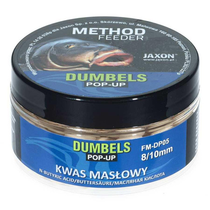 Jaxon Dumbels Pop-Up Method Feeder Kwas Masłowy - 30g - 8/10mm